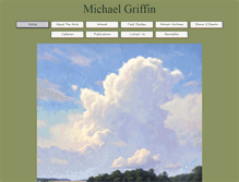 Tablet Screenshot of michaelgriffinstudio.com